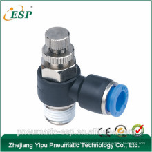 China plastic pneumatic speed controller fittings